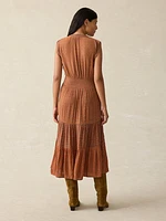 Woodstock Midi Dress - Chestnut Blossom