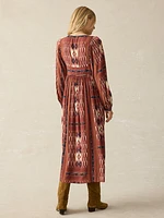 Stevie Dress - Issa Patchwork Ikat