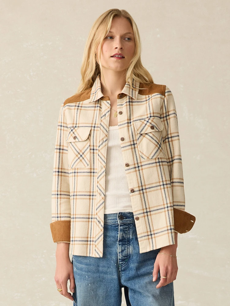 Daly Shirt - Sand Dune Plaid