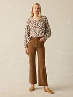 Odette Blouse - Ginger Maplewood Floral