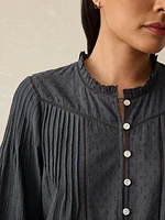 Lily Blouse - Washed Black