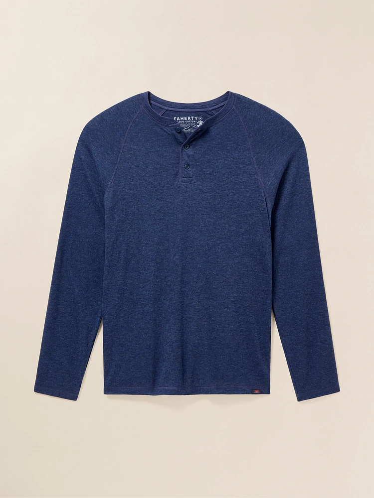 Long-Sleeve Cloud Henley (Tall