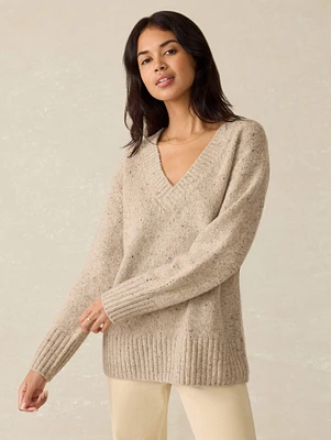 Driftwood Donegal Sweater - Oatcake