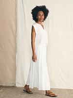 Dream Cotton Gauze Valentina Skirt - White