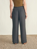 Dream Cotton Gauze Wide Leg Pant