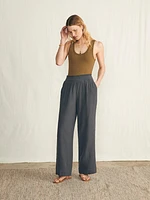 Dream Cotton Gauze Wide Leg Pant