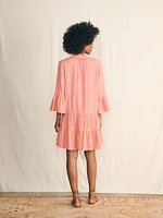 Dream Cotton Gauze Kasey Dress - Coral