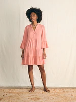 Dream Cotton Gauze Kasey Dress - Coral