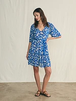 Orinda Mini Dress - Blue Ginger Floral