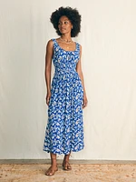 Sunseeker Midi Dress - Blue Ginger Floral