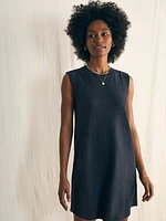 Sunwashed Slub Muscle Dress - Washed Black