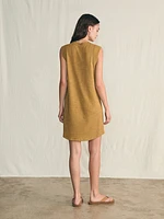 Sunwashed Slub Muscle Dress