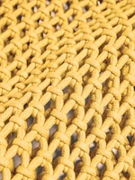 Sunwashed Macrame Tote - Sunshine