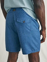 Sunwashed Boardshort - Midnight Fishscale