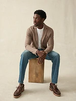 Inlet Knit Blazer - Walnut Melange