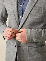 Inlet Knit Blazer (Short) - Medium Grey Melange