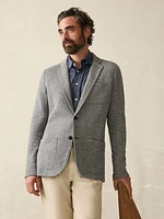 Inlet Knit Blazer (Short) - Medium Grey Melange