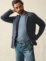 Inlet Knit Blazer (Tall) - Deep Navy Melange