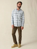 Legend™ Sweater Shirt - Maine Sky Plaid