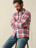 Legend™ Sweater Shirt (Tall) - Cherry Blue Buffalo