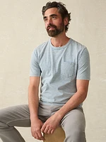 Short-Sleeve Indigo Pocket Tee