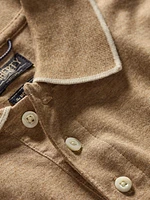 Movement™ Short-Sleeve Pique Polo Shirt - Driftwood Island Heather