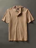 Movement™ Short-Sleeve Pique Polo Shirt - Driftwood Island Heather