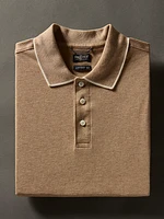 Movement™ Short-Sleeve Pique Polo Shirt - Driftwood Island Heather