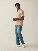 Movement™ Short-Sleeve Pique Polo Shirt - Driftwood Island Heather