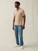 Movement™ Short-Sleeve Pique Polo Shirt - Driftwood Island Heather