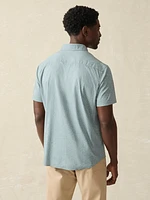 Movement™ Short-Sleeve Shirt (Tall) - Sea Storm Ditsy