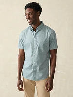 Movement™ Short-Sleeve Shirt (Tall) - Sea Storm Ditsy