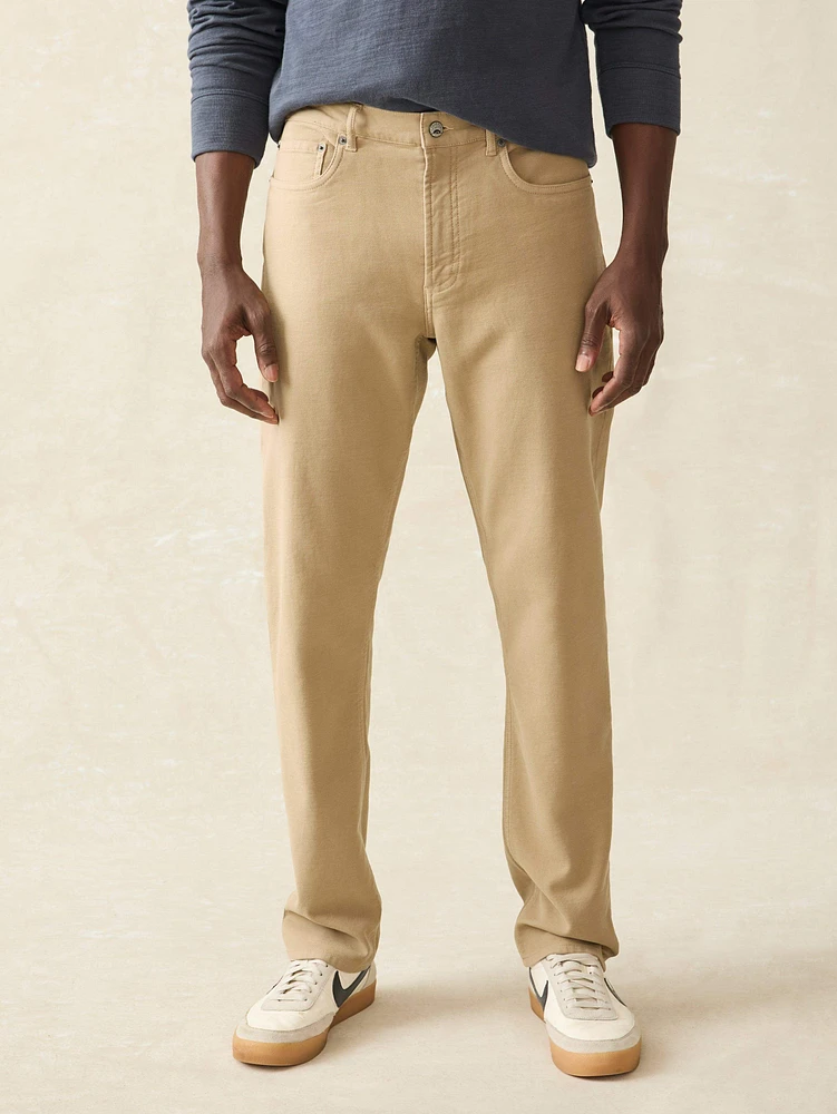 Stretch Terry 5-Pocket Athletic Fit