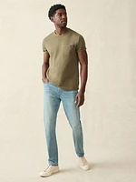 Stretch Terry 5-Pocket Athletic Fit Pant