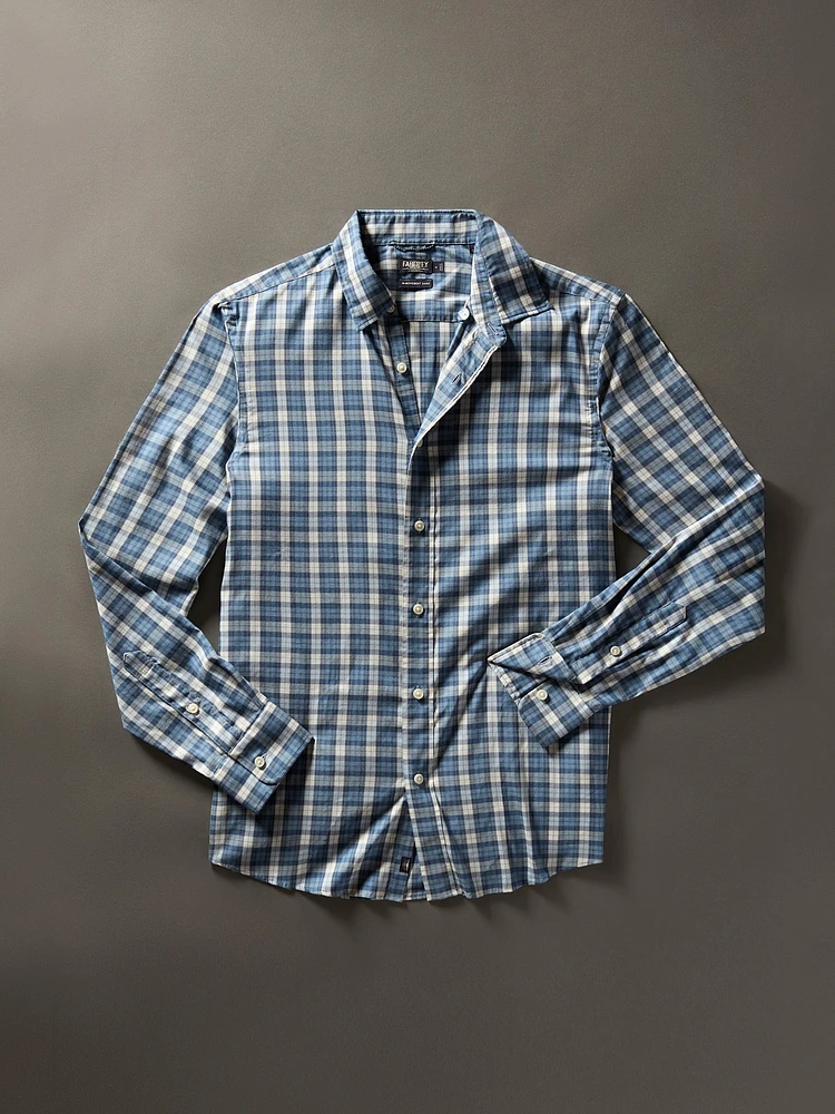 Movement™ Shirt Classic Fit - Seaside Blue Plaid