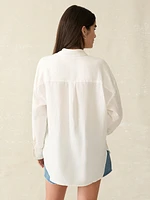 Laguna Linen Relaxed Shirt - White