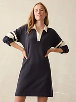 Sport Jersey Polo Dress - Sea Storm