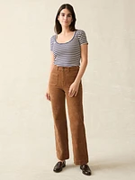 Freestyle Rib Knit Tee - Montreal Stripe