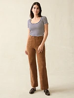 Freestyle Rib Knit Tee - Montreal Stripe