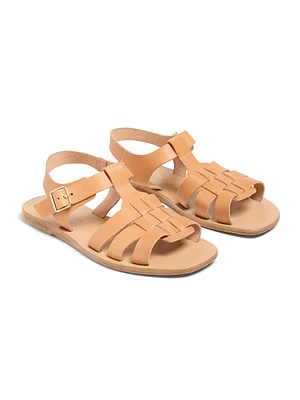 Kyma Kea Square Sandal - Natural