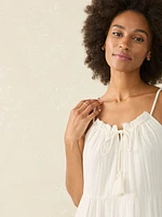 Silk Blend Sun Chaser Maxi Dress