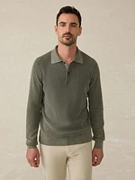 Sunwashed Sweater Polo