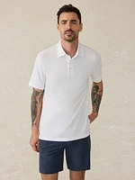 Short-Sleeve Movement™ Pique Polo - Pure White