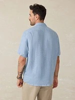 Short-Sleeve Palma Linen Shirt
