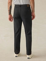 Stretch Terry 5-Pocket Pant - Onyx Black