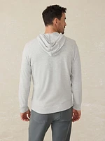 Sunwashed Slub Hoodie - Light Grey Heather