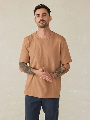 Sunwashed Regenerative Cotton Tee - Bronze