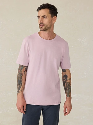 Sunwashed Tee Regenerative Cotton - Vista Plum