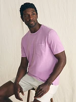 Sunwashed Pocket Tee - Summer Violet