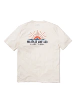 Martha's Vineyard Short-Sleeve Crew T-Shirt - White